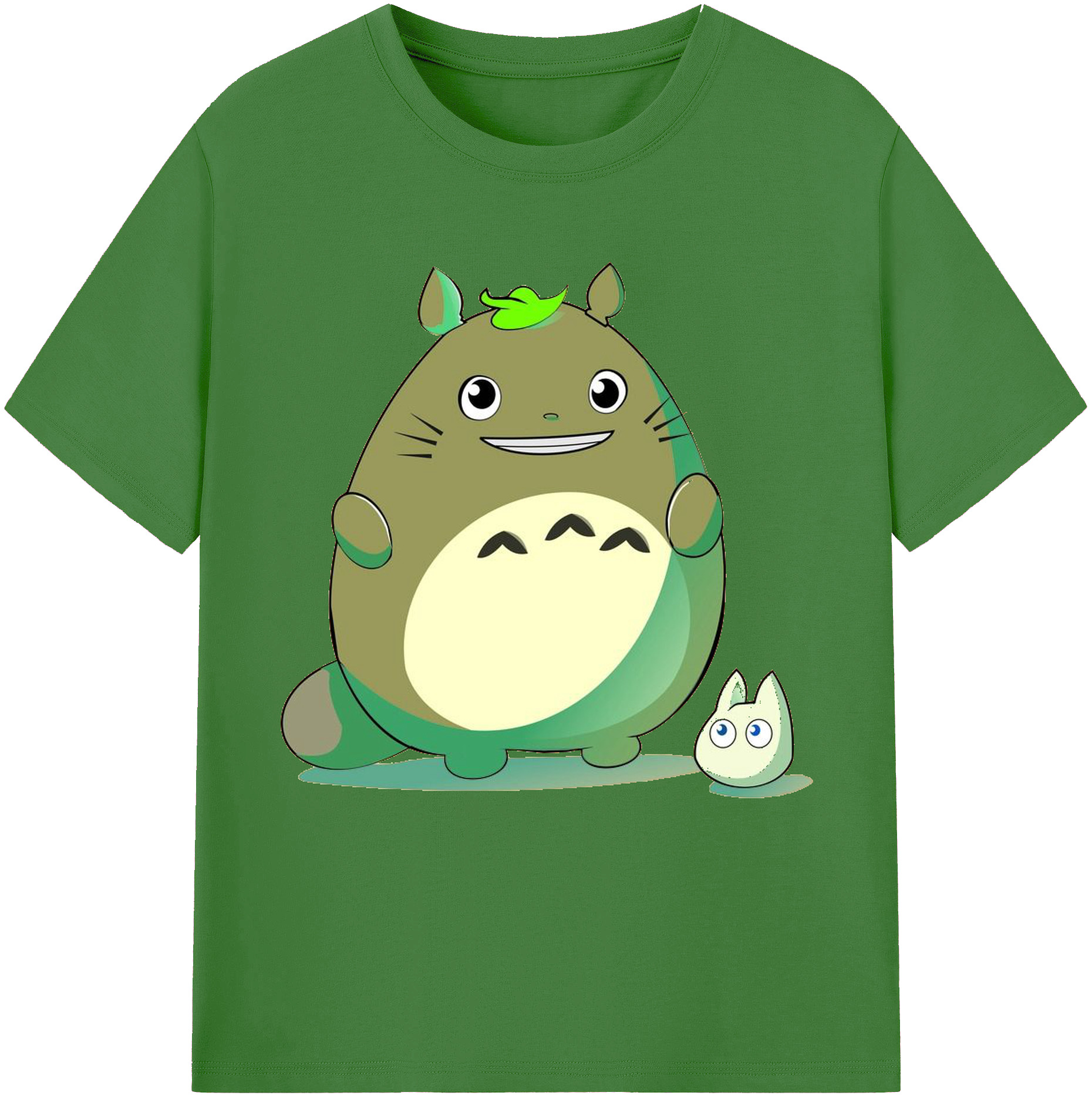 （画像用） となりのトトロ 草壁メイ 草壁サツキ My Neighbor Totoro Satsuki Kusakabe Mei Kusakabe レディースカジュアルプリントTシャツ（綿100％）